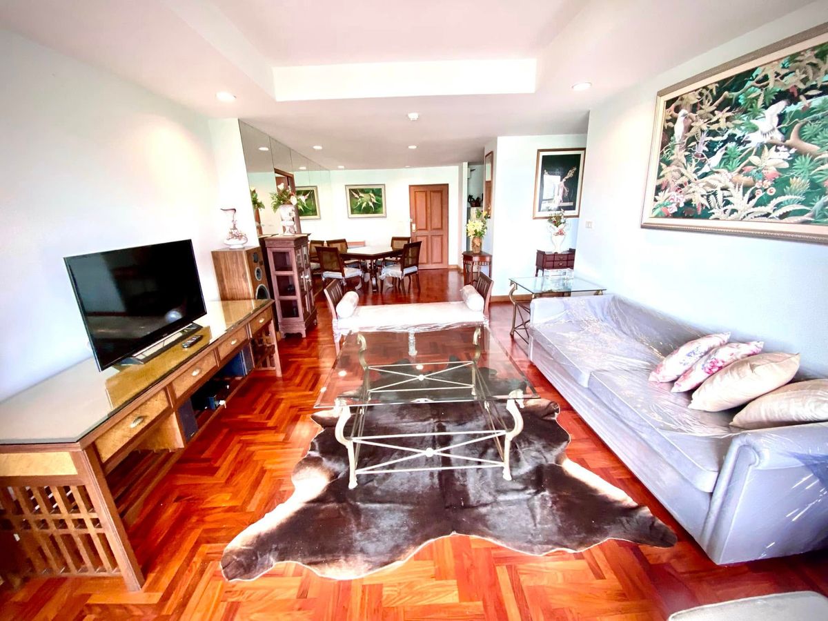 For RentCondoRama3 (Riverside),Satupadit : Supreme Ville MRT Khlong Toei, rental price 60,000.00 baht/month 2 bedrooms, 2 bathrooms, 118.25 sq.m., 6th floor