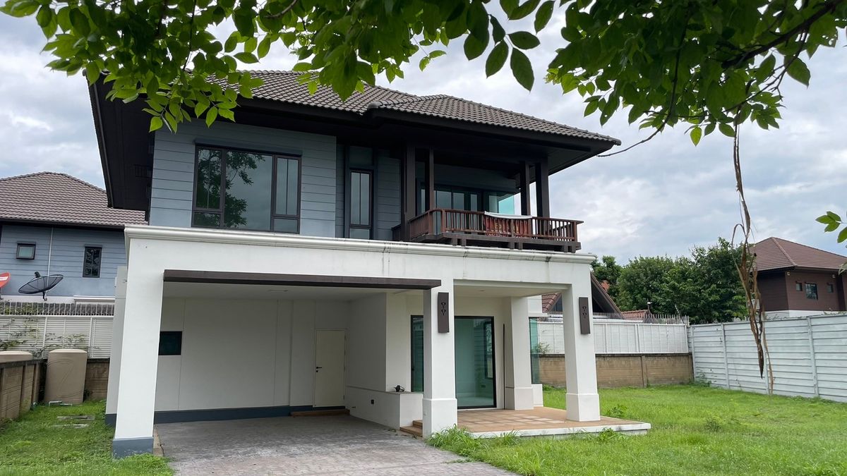 For SaleHouseChiang Mai : House for sale, Setthasiri San Sai, Chiang Mai 184 square wah