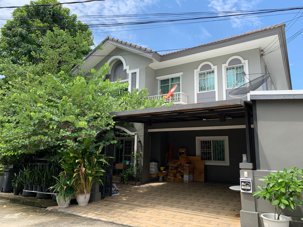 For RentHouseNawamin, Ramindra : Rent a single house, 5 bedrooms, Passorn Village Watcharapol-Ring Road (Phatsorn Village 19) can make an appointment to see the house (is keeping moving)