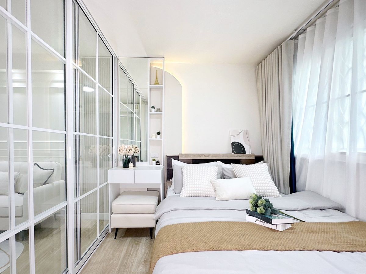 ขายคอนโดลาดพร้าว101 แฮปปี้แลนด์ : ขายห้องสวย!! คอนโด Lumpini Center Ladprao111 (ลุมพินี เซ็นเตอร์ ลาดพร้าว111) ติดโรงพยาบาลเวชธานี  ใกล้เดอะมอลล์บางกะปิเดินทางสะดวก รถไฟฟ้าสีเหลือง