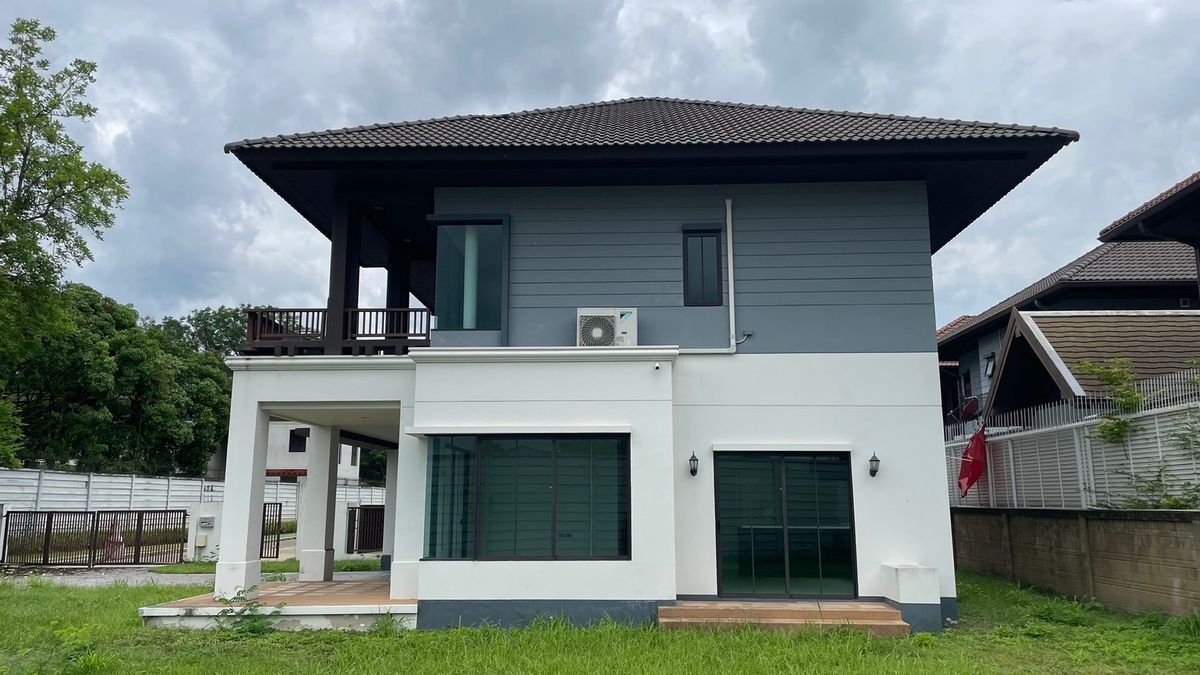 ขายบ้านเชียงใหม่ : ขายบ้านใหม่ เศรษฐสิริ สันทราย เชียงใหม่ 184 ตารางวา