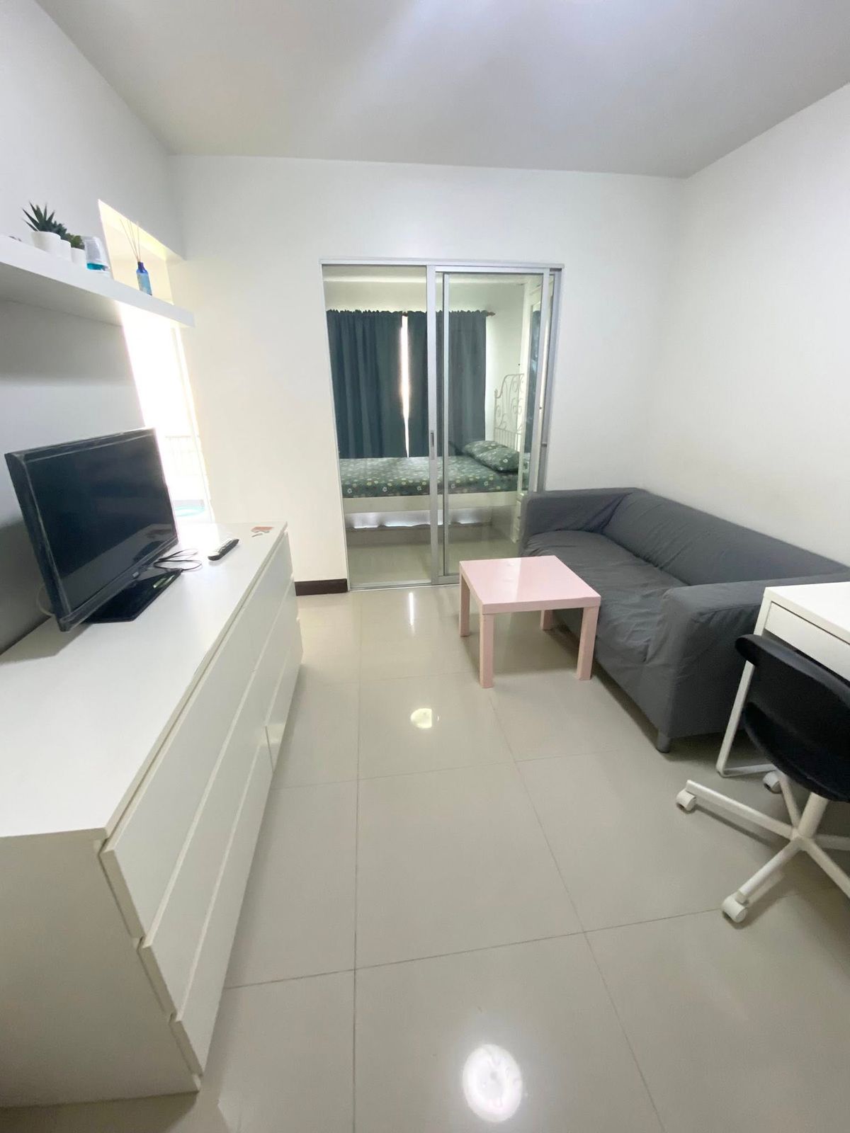 ขายคอนโด : ขายคอนโดเดอะแคชสำโรง 1 ห้องนอน 28 ตรม.ตึก B ชั้น 5 (SM1129)