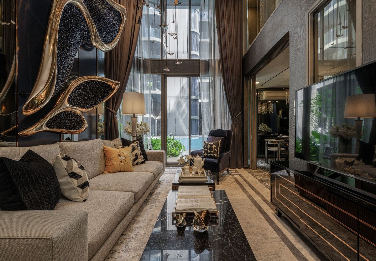 ให้เช่าคอนโดสุขุมวิท อโศก ทองหล่อ : ให้เช่า / Rent 3 Bed Duplex Private Pool Acess  ห้องใหม่ไม่เคยมีคนเช่า Luxury Lowrise  Condo  400 ม. To BTS พร้อมพงษ์ 