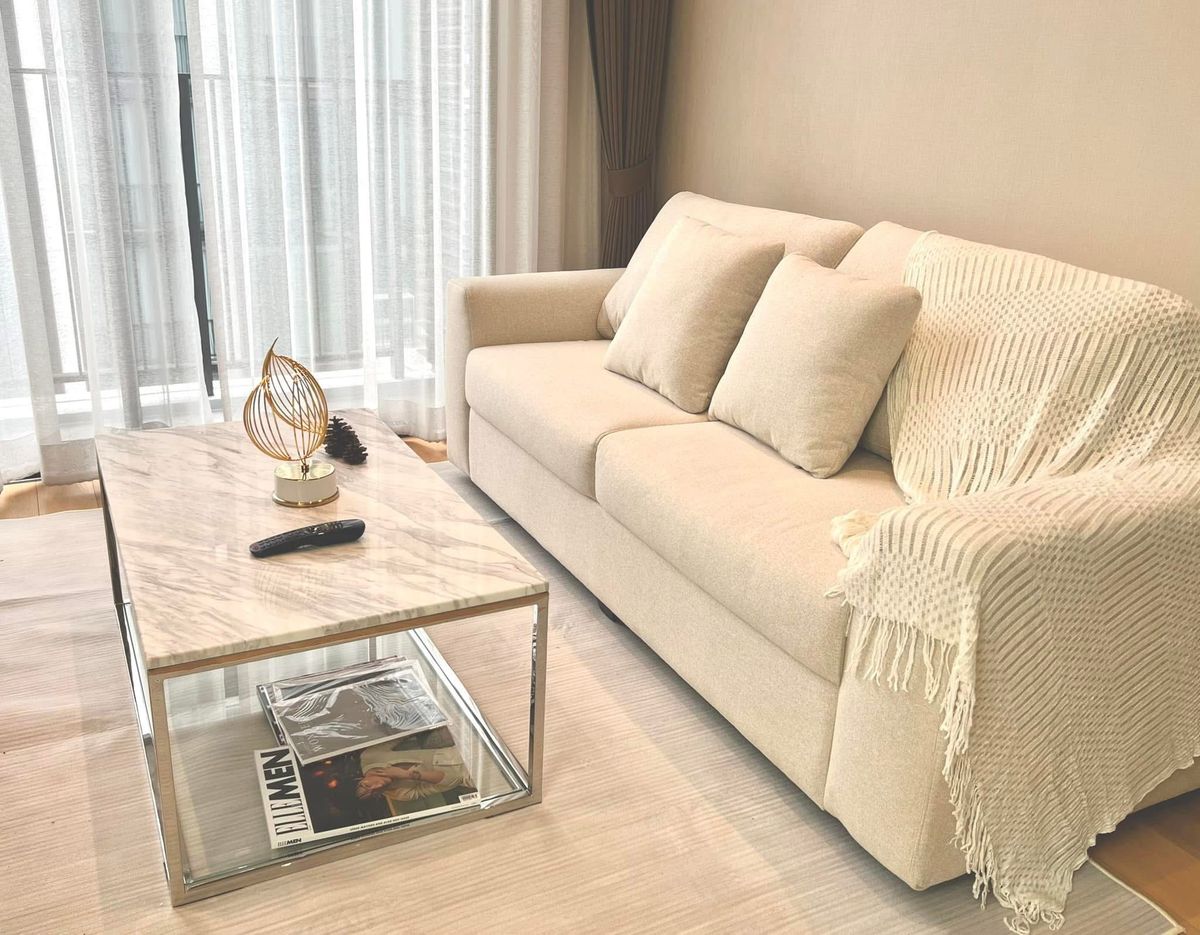 For RentCondoWitthayu, Chidlom, Langsuan, Ploenchit : Condo, corner room, beautiful view in the heart of Chidlom Ready to go in 28 Chidlom The Villa Building