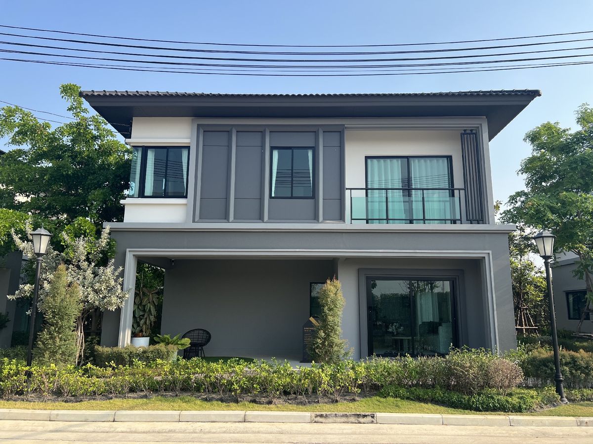 For SaleHouseChachoengsao : 🔥 Summer promotion 🔥 Fire 🔥 Free 🔥 within April 68, single house, installment starting at 12, xxx baht /month