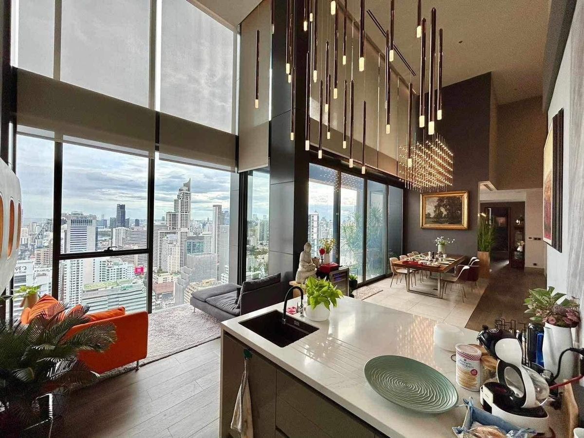 CondoRama9, Petchburi, RCA : Sell/rent 🌟PENTHOUSE🌟 The most luxurious project with MRT Phetchaburi 💎The ESE at Singha Complex 💎
