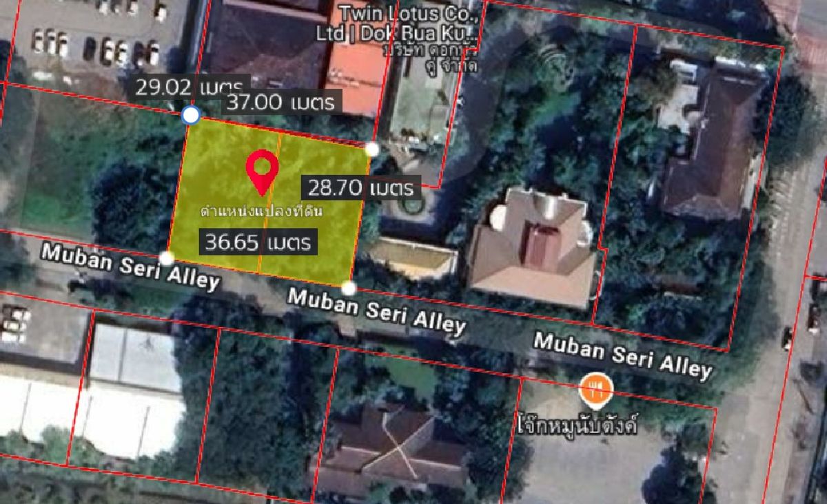 ขายที่ดินลาดกระบัง สุวรรณภูมิ : ที่ดิน 278 ตร.ว. ซอย ศรีนครินทร์ 55 / (ขาย), Land 278 sq m. Soi Srinakarin 55 / (SALE) FON084