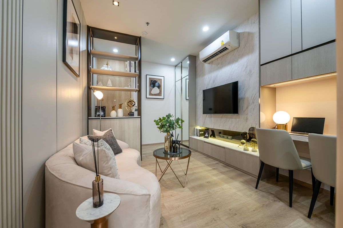 For RentCondoOnnut, Udomsuk : Pruksa Thani Life Condotel, MRT Srinakarin, Rental price 5,000.00 baht/month 1 bedroom, 1 bathroom 26.8 sq.m., 5th floor