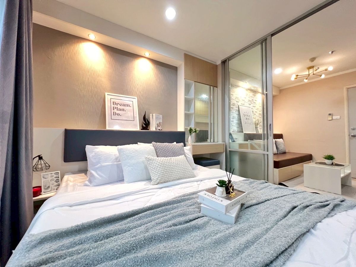 For SaleCondoPinklao, Charansanitwong : The newly decorated condo is ready! Lumpini Place Borommaratchachonnani - Pinklao Ferre, full price