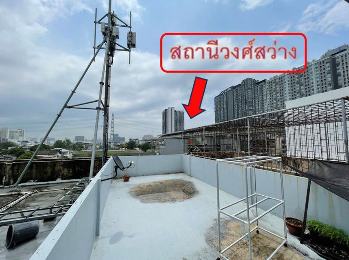 For SaleShop HouseBang Sue, Wong Sawang, Tao Pun : 3.5-story commercial building for sale, size 18 sq.wa Near Wongsawang Intersection Bang Khen, South side, Bang Sue District, Bangkok