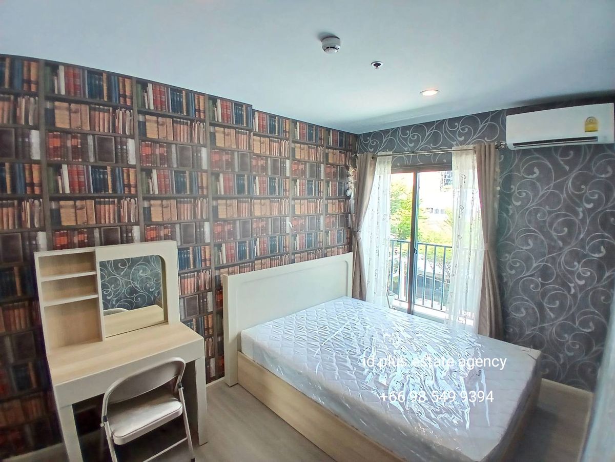 คอนโดปิ่นเกล้า จรัญสนิทวงศ์ : The Parkland Charan - Pinklao Condo for rent : 1 bed plus with Multipurpose room for 35 sqm. City View on 4th floor. B building. fully furnished and electrical appliances Next to MRT Bangyikhan.Rental only for 13,000/ m. 