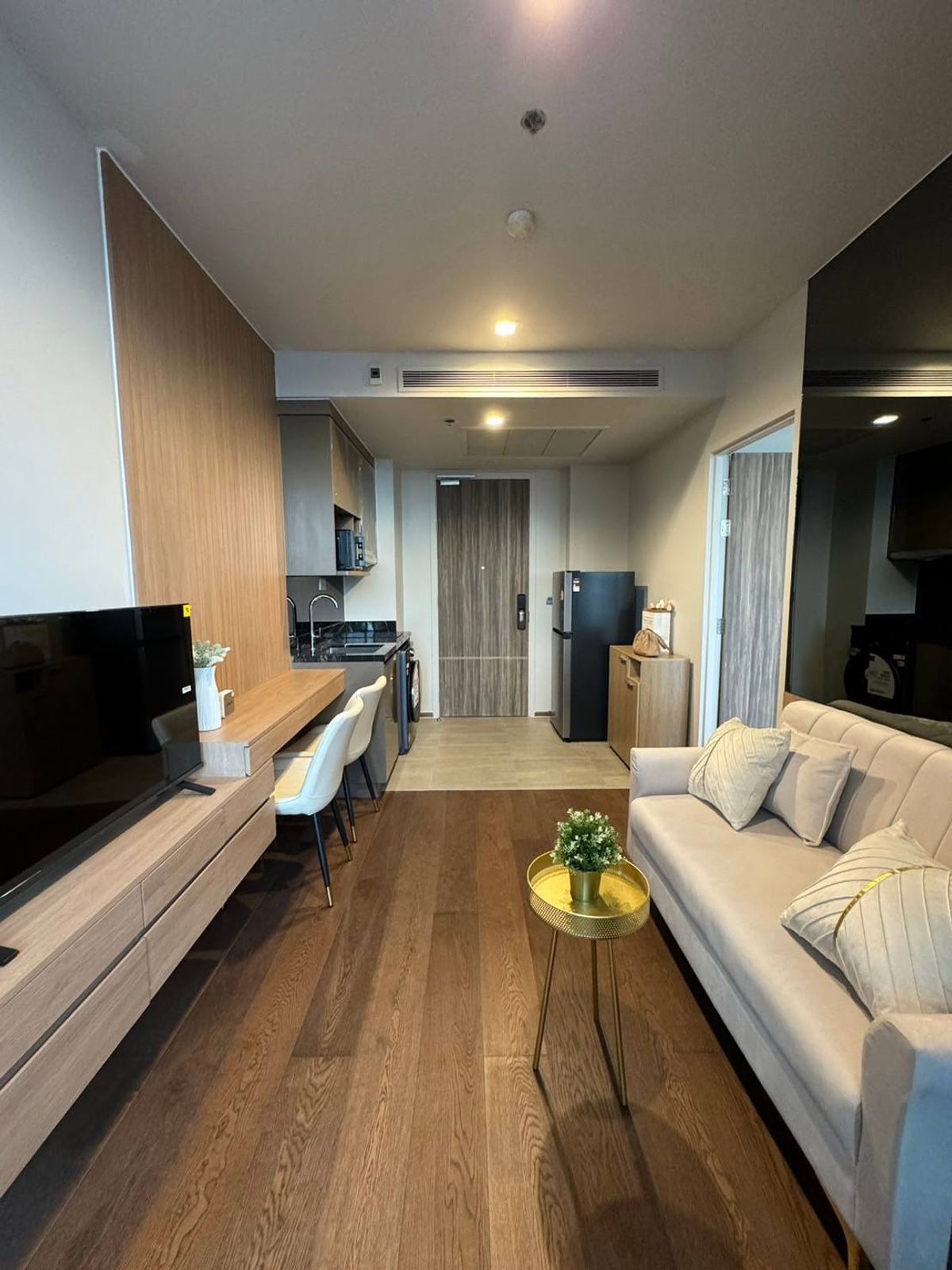 ให้เช่าคอนโดสุขุมวิท อโศก ทองหล่อ : 🌇 For Rent | Ideo Q Sukhumvit 36 | 1 Bed | ชั้นสูง วิวบางกระเจ้า | เฟอร์ครบ พร้อมอยู่ | 28,000฿/เดือน (รหัสทรัพย์ T1583)