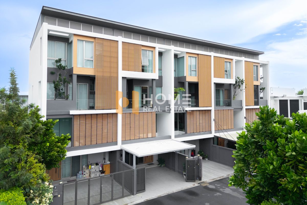 ขายทาวน์โฮมลาดพร้าว101 แฮปปี้แลนด์ : ทาวน์โฮมโมเดิร์น ทำเลดี 📍 นอร์ด ลาดพร้าว 110 / 3 ห้องนอน (ขาย), Nord Ladprao 110 / 3 Bedrooms (FOR SALE) MEAW633