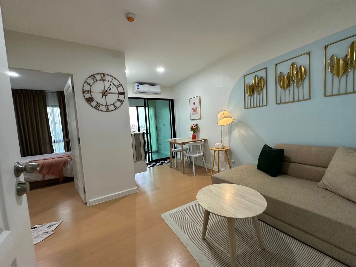 ให้เช่าคอนโดบางนา แบริ่ง ลาซาล : ไอ คอนโด สุขุมวิท 105 ( I CONDO Sukhumvit 105 ) BTS บางนา  ราคาเช่า 9,000.00 บาท/เดือน 1 ห้องนอน, 1 ห้องน้ำ, 31.07 ตร.ม., ชั้น 7