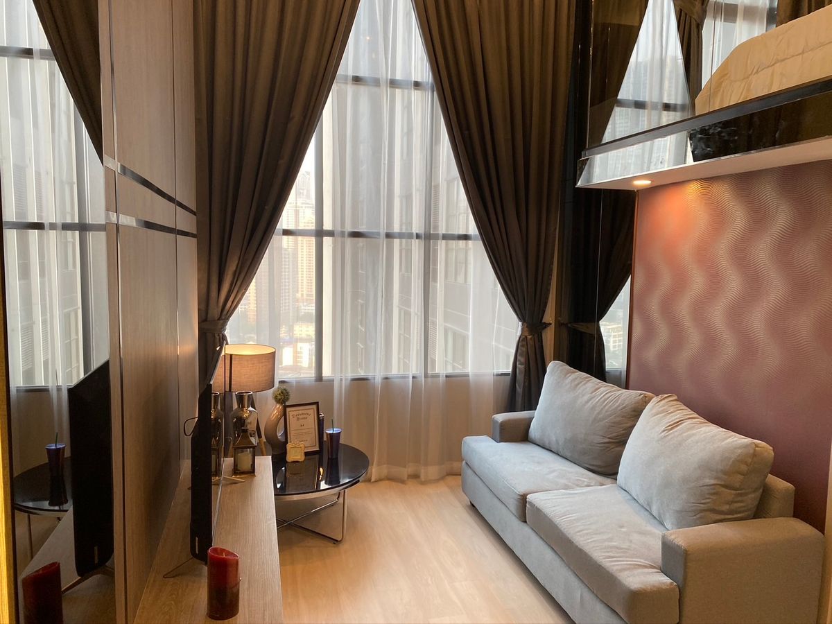 For SaleCondoSathorn, Narathiwat : 🎯 Condo for sale, Knightbridge Prime Sathorn | Duo Space, 2nd floor, 45 sq.m. with YIELD 5.75%