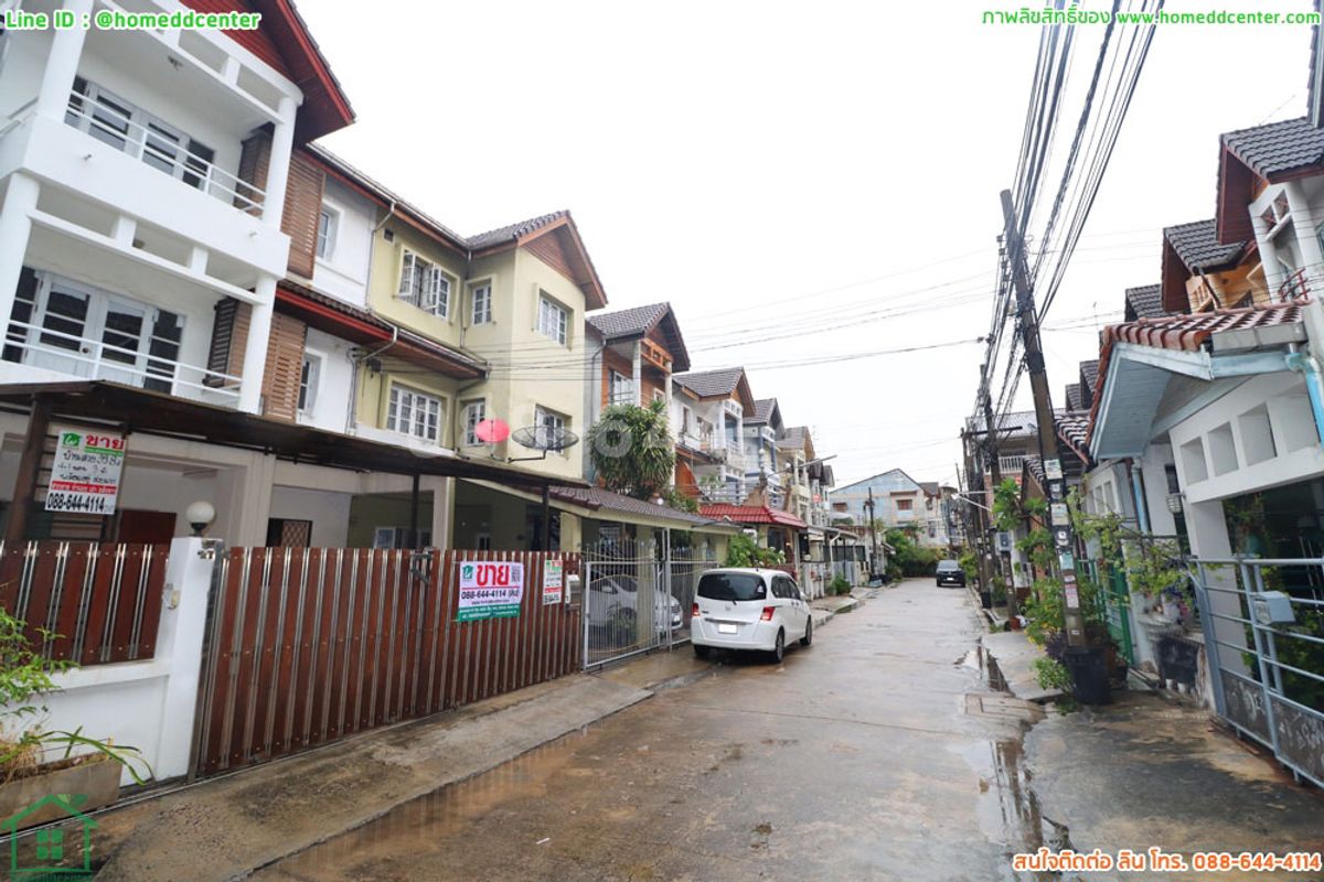 ขายทาวน์โฮมบางซื่อ วงศ์สว่าง เตาปูน : ขายทาวน์โฮม 3 ชั้น หลังริม 39.8 วา ม.โพธิแก้ว ประชาชื่น แจ้งวัฒนะ ปากเกร็ด นนทบุรี เลียบคลองประปา ใกล้แมคโคร แจ้งวัฒนะ รถไฟฟ้าสายสีชมพู