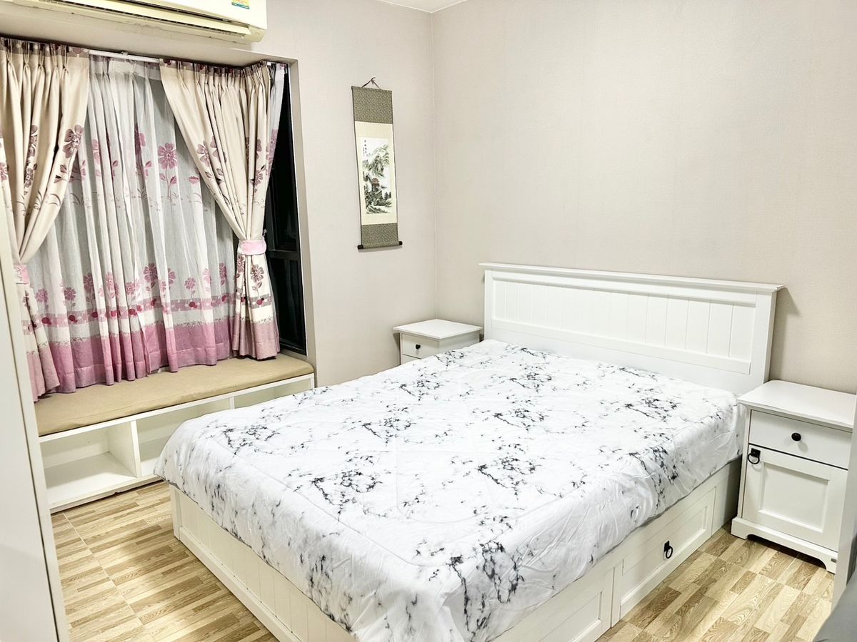 For RentCondoRamkhamhaeng, Hua Mak : P-135423 Condo for rent Fuse Mobius Ramkhamhaeng Station fully furnished (Confirm again when visit). 