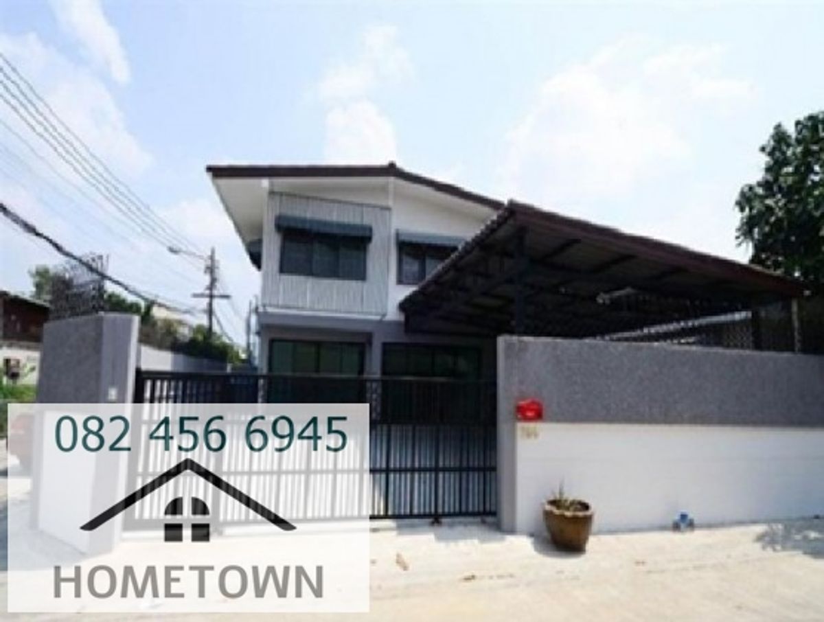 ให้เช่าบ้านโชคชัย4 ลาดพร้าว71 : ให้เช่าบ้านเดี่ยว 2 ชั้น โชคชัย 4 ซอย 76 ลาดพร้าว แอร์ทั้งหลัง 3 เครื่อง จอดรถได้หลายคัน 5 คัน / อยู่อาศัย หรือ Home Office