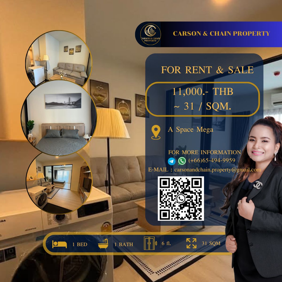 For RentCondoBangna, Bearing, Lasalle : A Space Mega