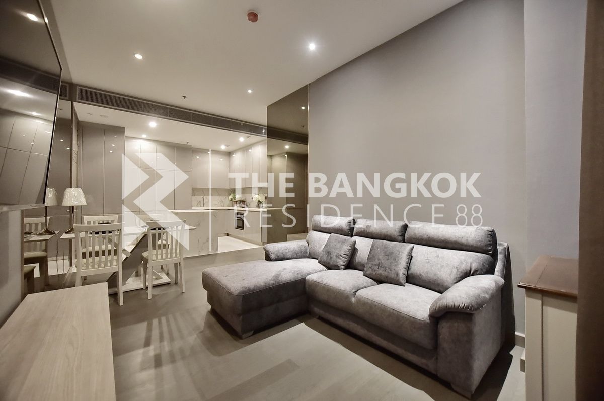 For RentCondoRama9, Petchburi, RCA : For Rent🔥The ESE at Singha Complex (2B2B) 🔥 77SQM. 65K 📞065-824-2382 Pong