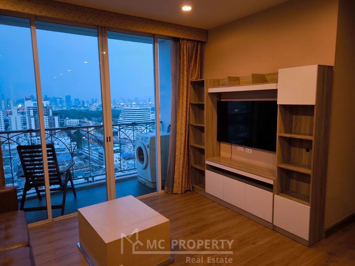 ให้เช่าคอนโดสาทร นราธิวาส : Narathiwas 2 ห้องนอน 70sqm 20fl ++ View River View ให้เช่าเพียง 27,000