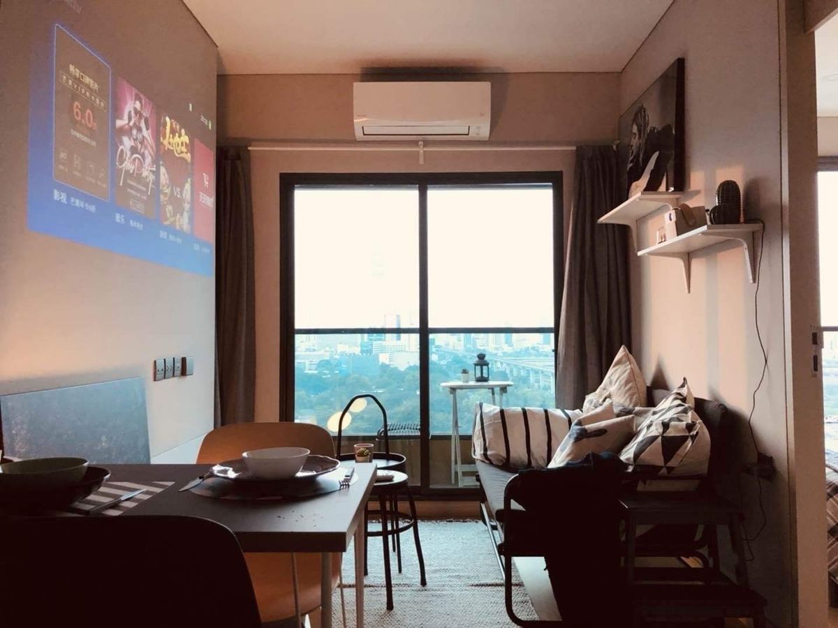 ให้เช่าคอนโดพระราม 9 เพชรบุรีตัดใหม่ RCA : best type good view ready to move