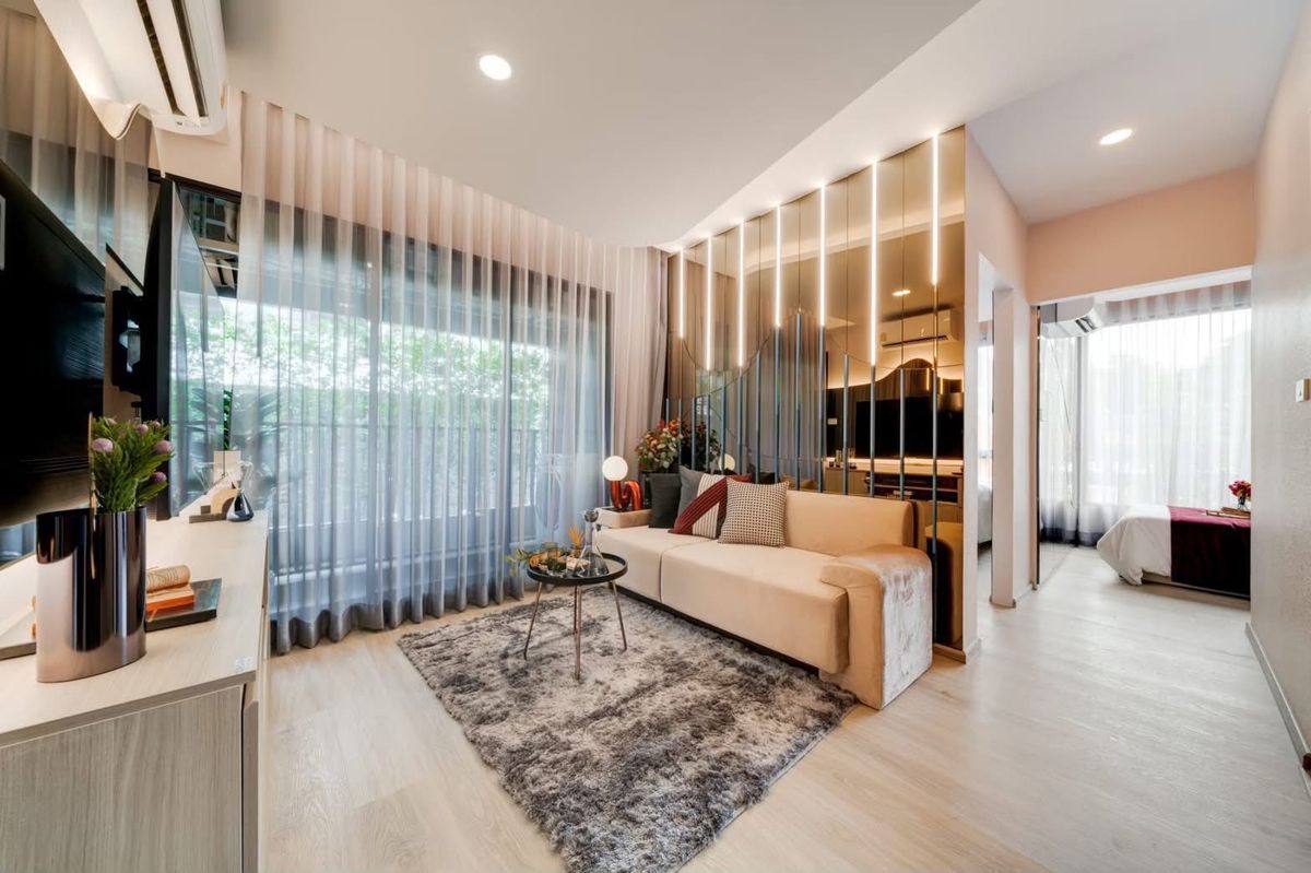 ขายดาวน์คอนโดสมุทรปราการ สำโรง : ขายดาวน์ขาดทุน ห้อง Bedroom Plus
