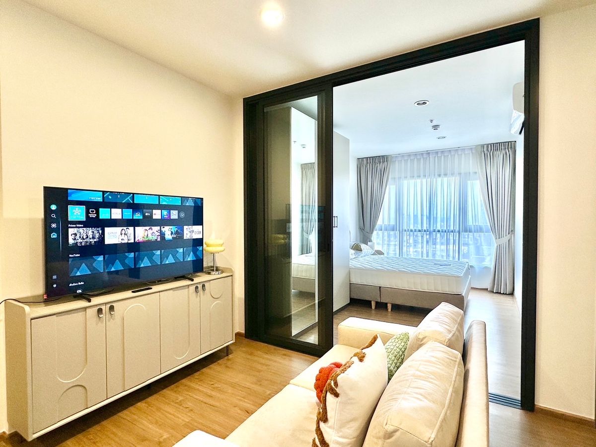 ให้เช่าคอนโดลาดพร้าว เซ็นทรัลลาดพร้าว : For Rent : The line vibe 1 ห้องนอน 37 ตร.ม. 23,000 บาท/เดือน 📲 𝟎𝟔𝟒-𝟕𝟗𝟒𝟒𝟐𝟔𝟑(คุณน้ำ) 