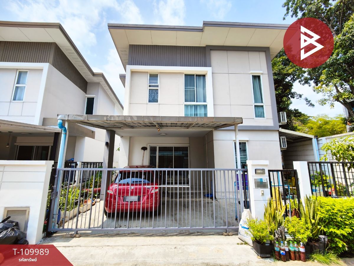For SaleHouseNakhon Pathom : Twin house for sale, Foret Salaya Village, Nakhon Pathom