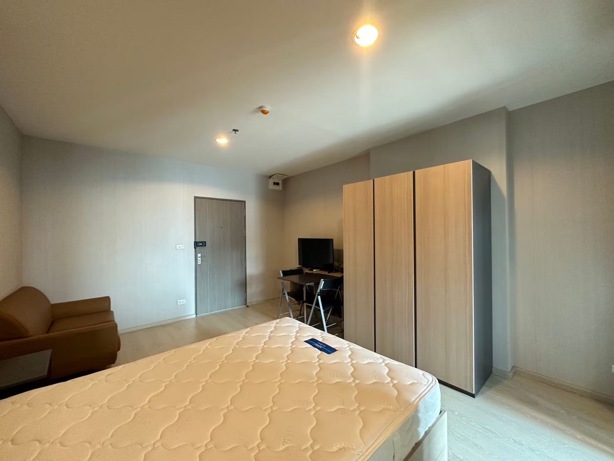 For RentCondoSamut Prakan,Samrong : Condo for Rent — Ideo Sukhumvit 115 🚈 Next to BTS Pu ChaoStudio | 28 sq.m