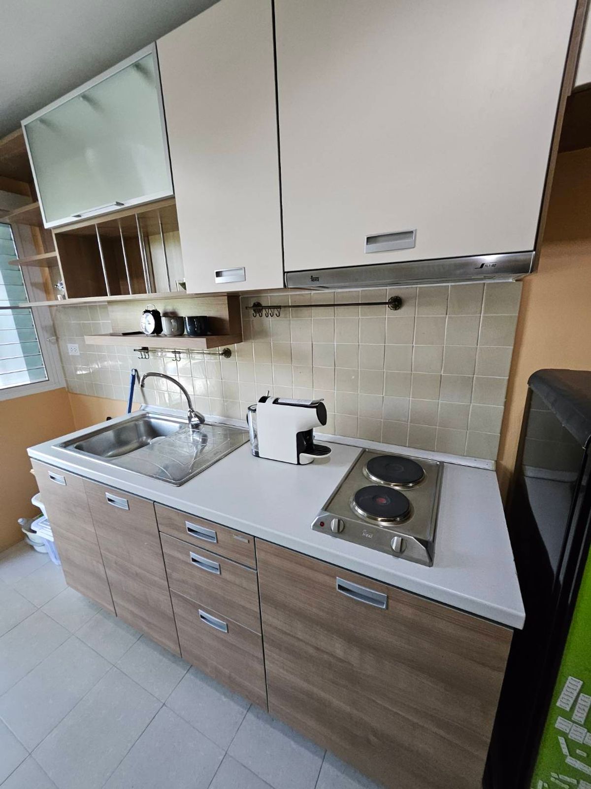 For SaleCondoWongwianyai, Charoennakor : Condo for sale at The Fine at River  Charoen Nakhon- Khlong San, Bangkok, 2 bedrooms, 1 bathroom, living room, dining room. Vintage style decoration  