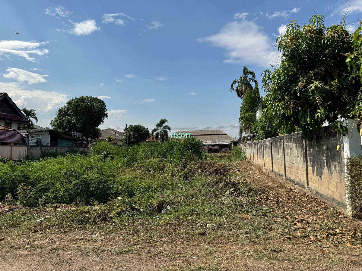 For SaleLandChiang Mai : Sell ​​at the road surrounded by two sides, can enter and exit in 2 suburbs, Chiang Mai, Chotana Road, Chang Phueak Subdistrict
