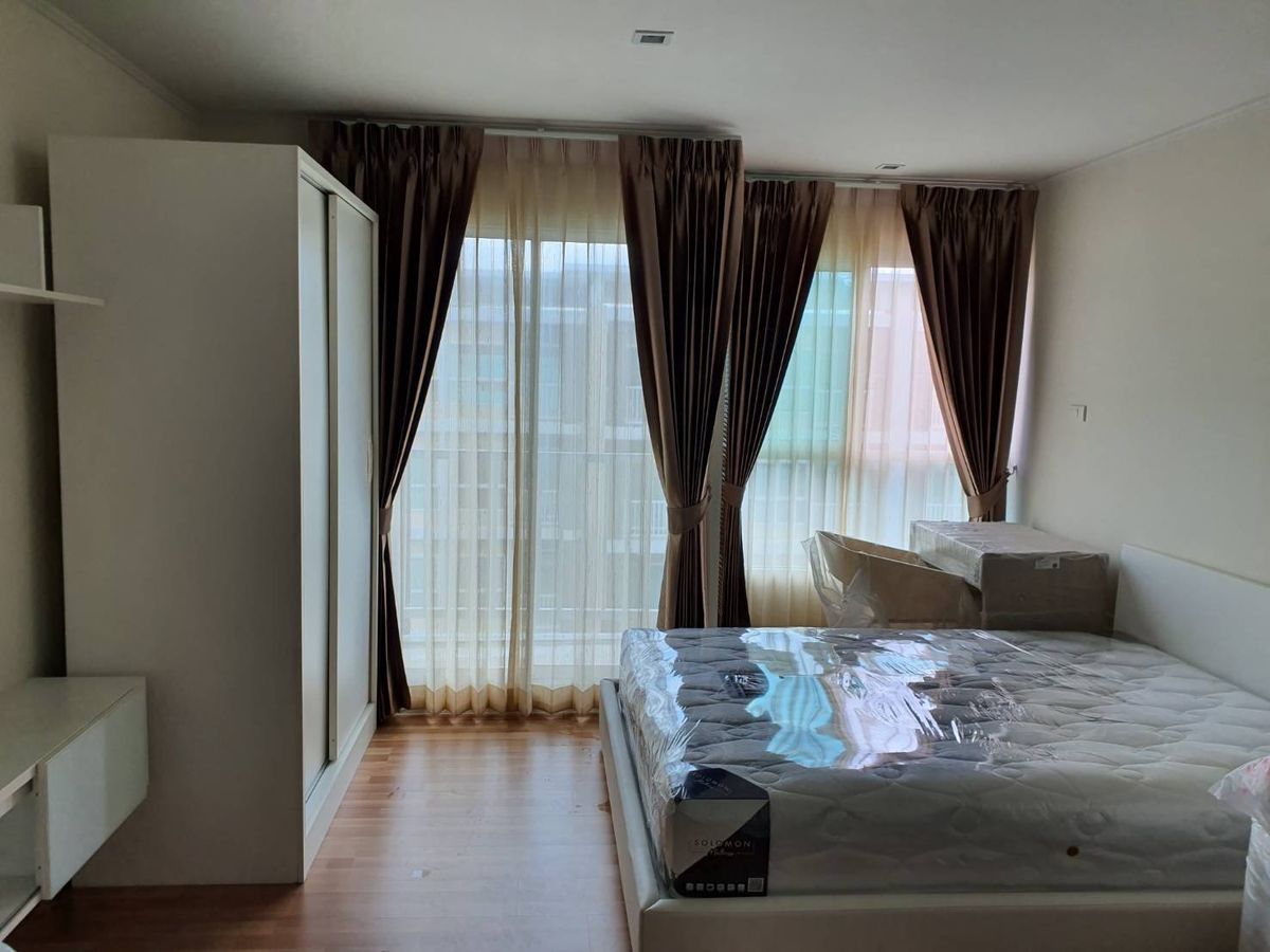 For RentCondoYothinpattana,CDC : Rent 🚝 We Condo Ekkamai-Ram Inthra Ferre is full. Garden view 📱LINE: @Promptcondo
