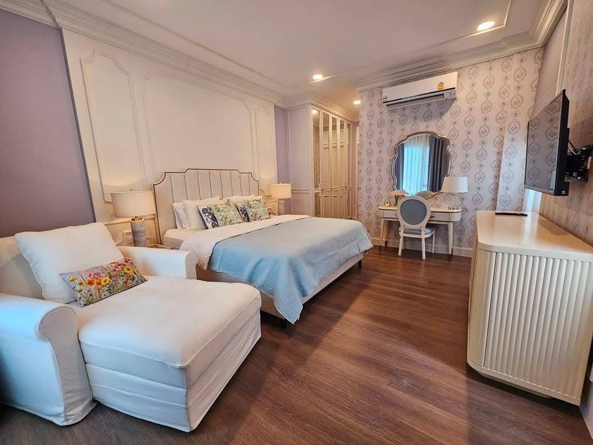 For SaleHousePattanakan, Srinakarin : 📍 House for sale in Nantawan Rama 9, Krungthep Kreetha, size 650 SQ.M 5 Bed, only 110 MB !!