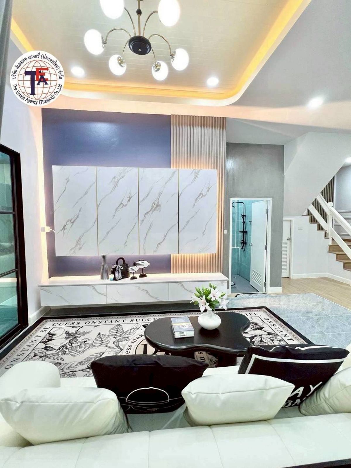 For SalePathum Thani,Rangsit, Thammasat : 2 storey twin house for sale, Chom Fao Rangkul, Rangsit-Khlong 2 Lam Luk Ka Ongkharak Thanyaburi, Pathum Thani, Nakhon Nayok, Thammasat University, Rangsit Future Park Rangsit Bang Pakok Dream World Hospital, Duangjit Kindergarten 2 School Bank Department