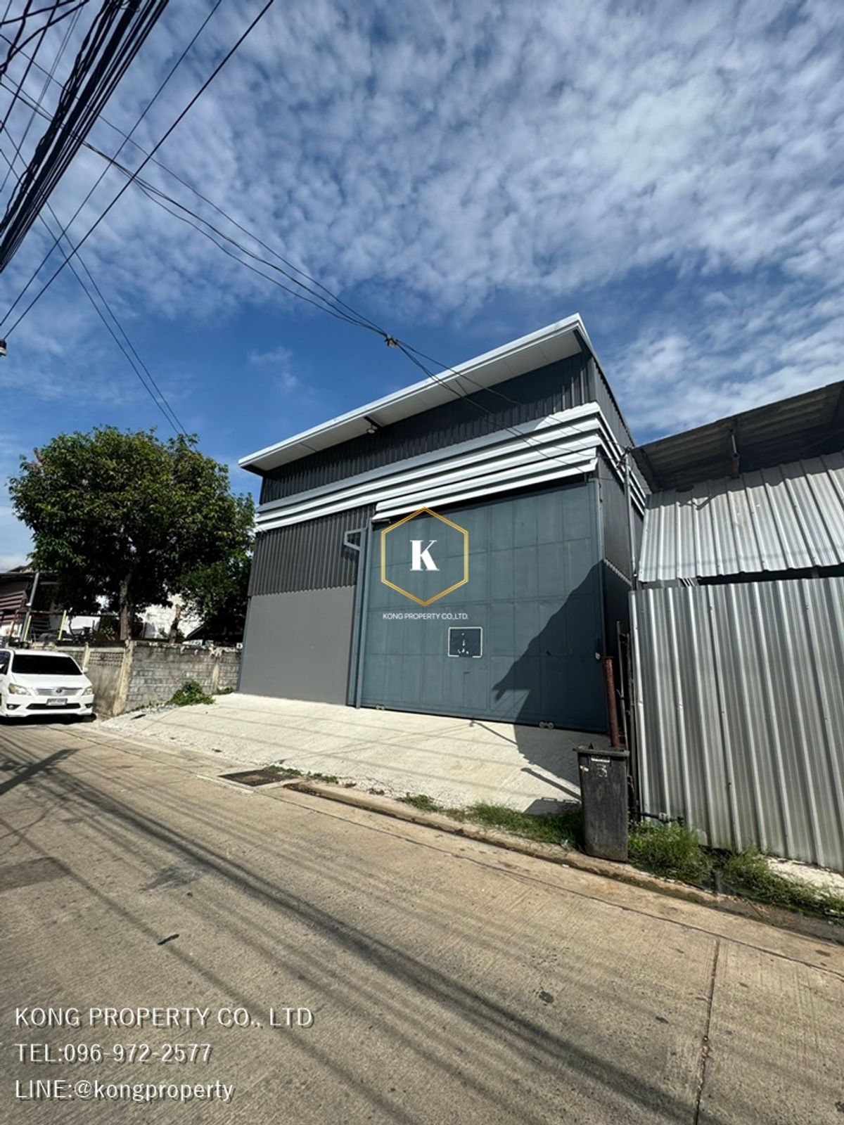 For RentWarehousePathum Thani,Rangsit, Thammasat : For rent, Rangsit, Lam Luk Ka, Khlong 1 Khot Pathum Thani, 320 sqm area