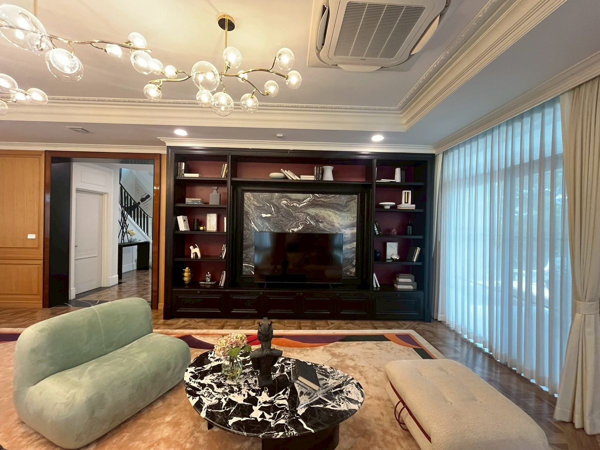 ขายบ้านปิ่นเกล้า จรัญสนิทวงศ์ : 🏡 ขายบ้านหรู นันทวัน ปิ่นเกล้า - กาญจนาภิเษก บ้าน Type Leduc | พื้นที่ใช้สอย 608 ตร.ม. | ที่ดิน 190 ตร.วา | ราคา 70 ล้านบาท (ภาพบ้านตัวอย่าง)