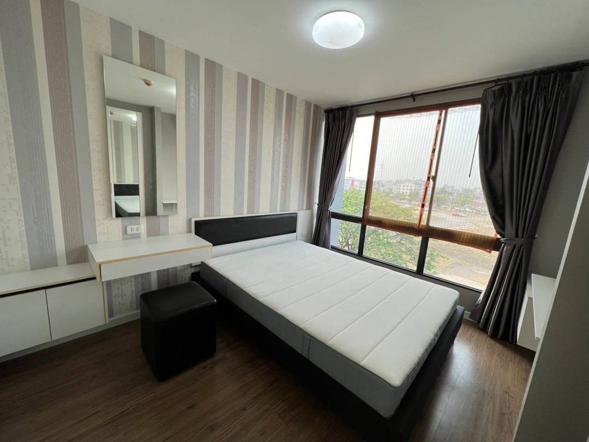 For RentCondoOnnut, Udomsuk : 🧸 For rent 🧸✨️ICONDO Sukhumvit 103, beautiful, ready to be on the 5th floor, Building B 33 sq.mons. Price 8,000 baht/month ✨️  