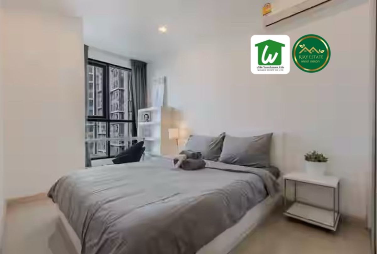 For RentCondoOnnut, Udomsuk : Condo rental IDEO Mobi Sukhumvit 81, beautiful room, Great Location, near BTS Onnut, easy to travel, suitable for every style of life in the Sukhumvit area ** NO Impact from Earthquake **  