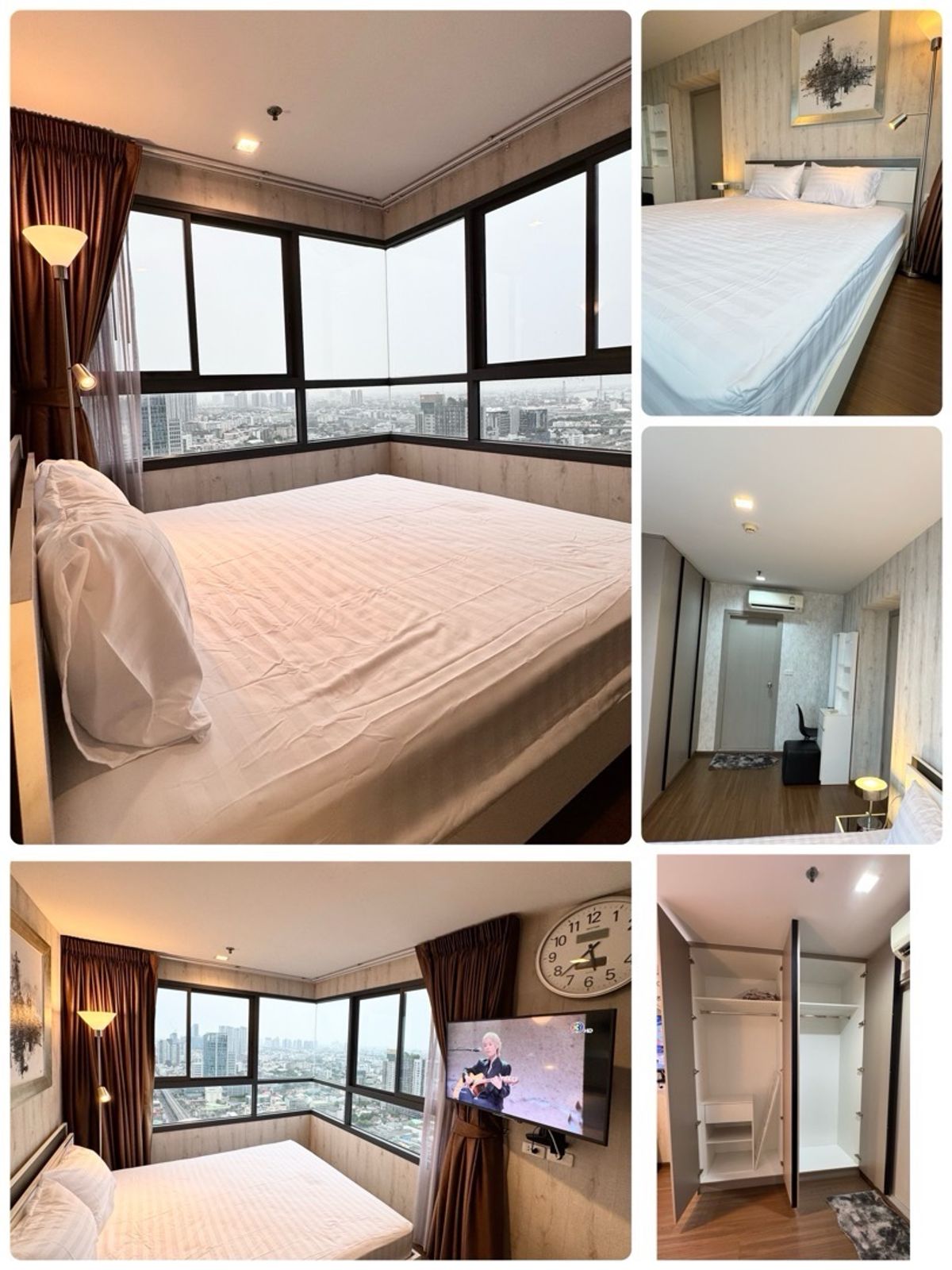 For RentCondoOnnut, Udomsuk : 🌈 Ready to stay 02 May 🌈🍀 IDO Sukhumvit 93🍀 Floor 32ы corner room • Balcony width 🍀61 sqm • 🍀 2- Bedroom 🛀 🛀 ⛔️⛔️not Co-Aag⛔️⛔️