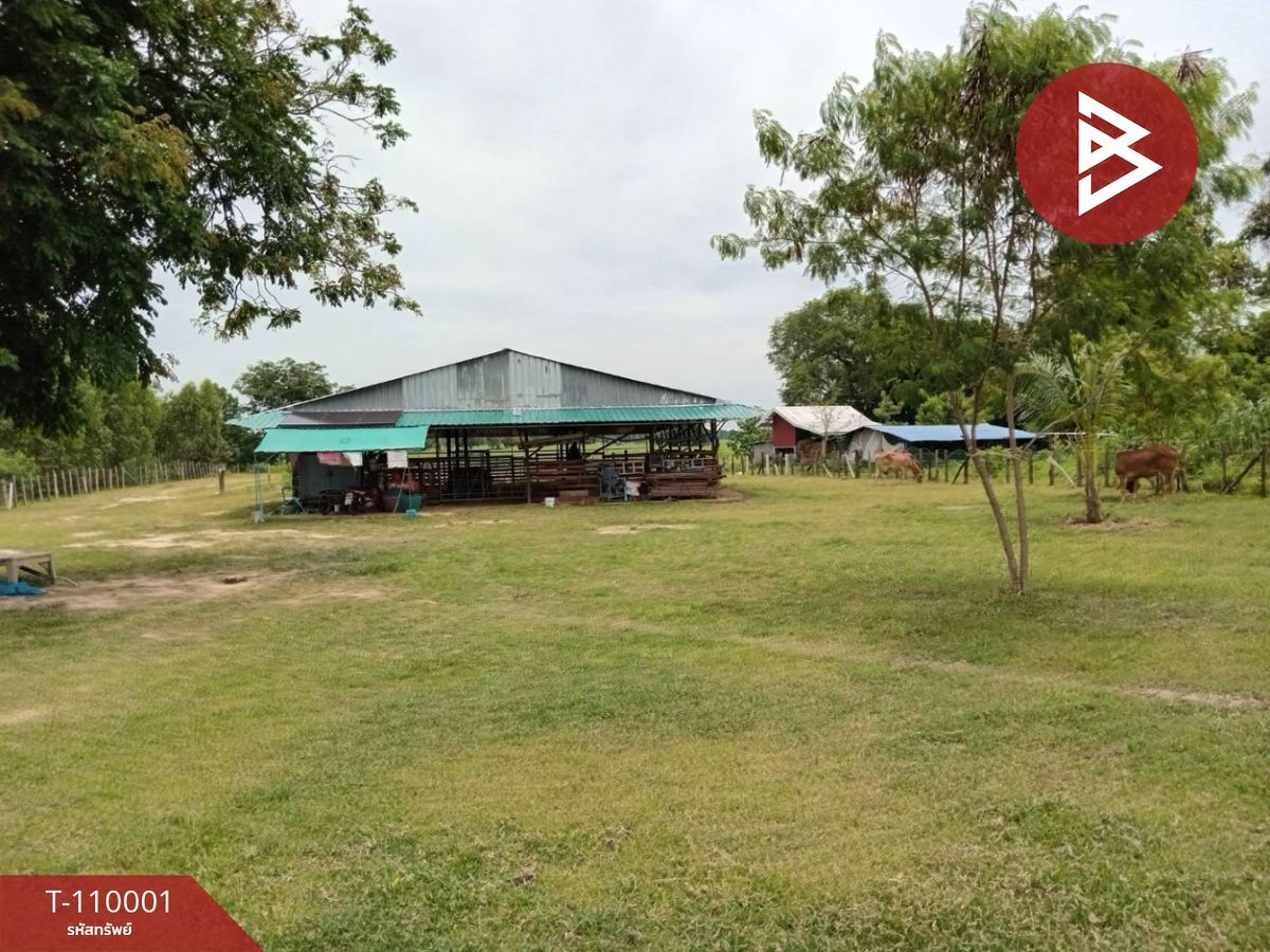 For SaleLandMaha Sarakham : Land for sale in an area of ​​20 rai, Ruea Maha Sarakham