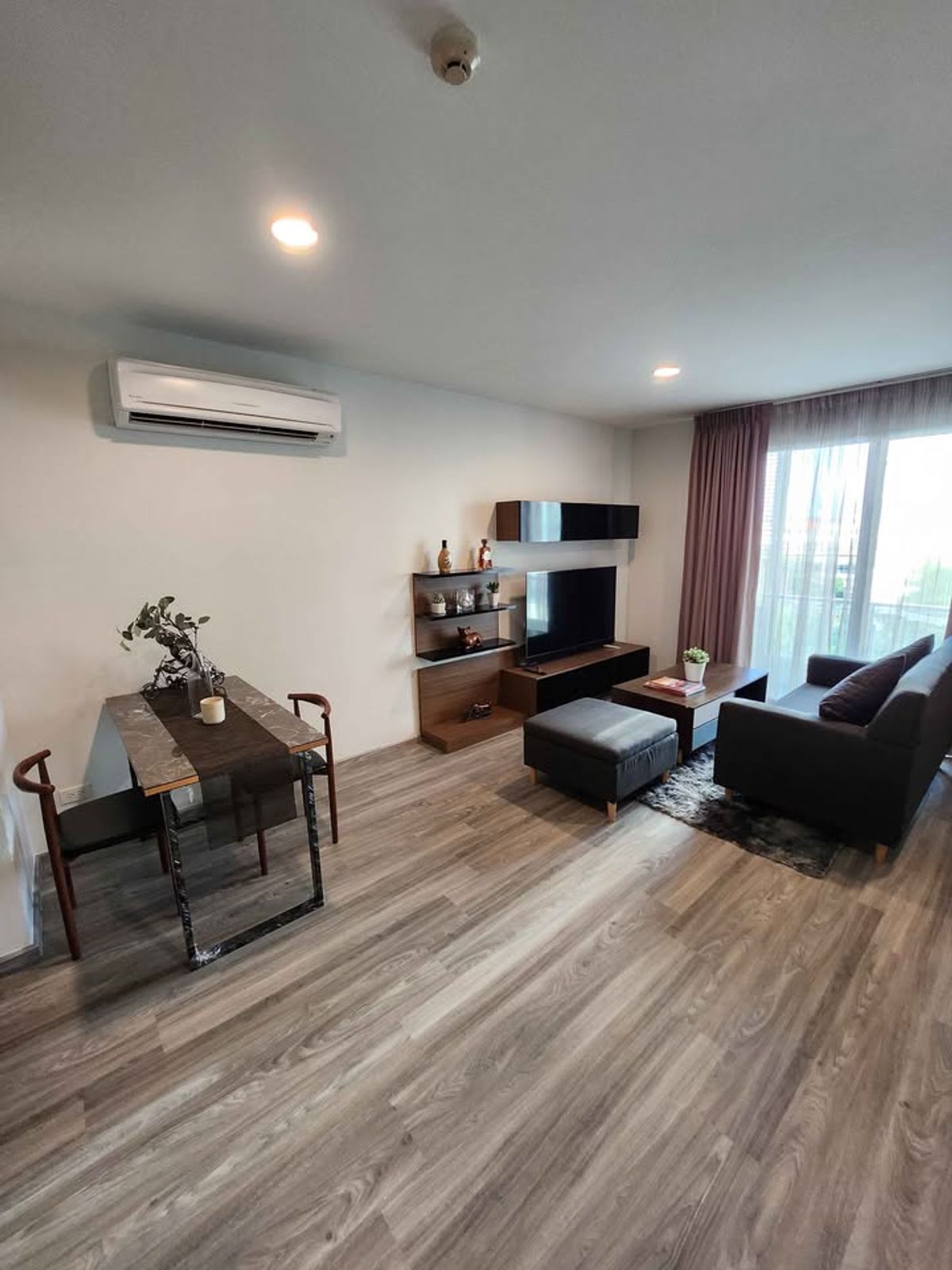 For RentCondoOnnut, Udomsuk : Luxurious luxury condo, beautiful view, near BTS Punawithi, ready to move in