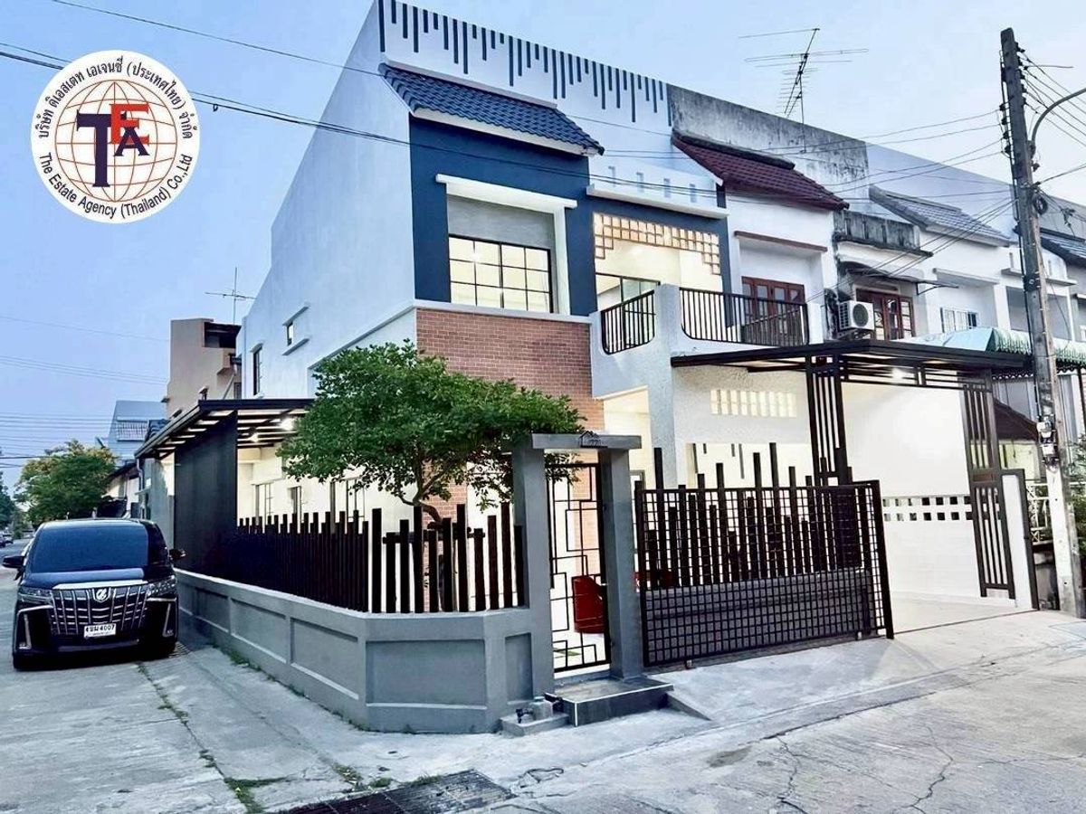 For SalePathum Thani,Rangsit, Thammasat : 2 storey twin house for sale, Chom Fao Rangkul, Rangsit-Khlong 2 Lam Luk Ka Ongkharak Thanyaburi, Pathum Thani, Nakhon Nayok, Thammasat University, Rangsit Future Park Rangsit Bang Pakok Dream World Hospital, Duangjit Kindergarten 2 School Bank Department
