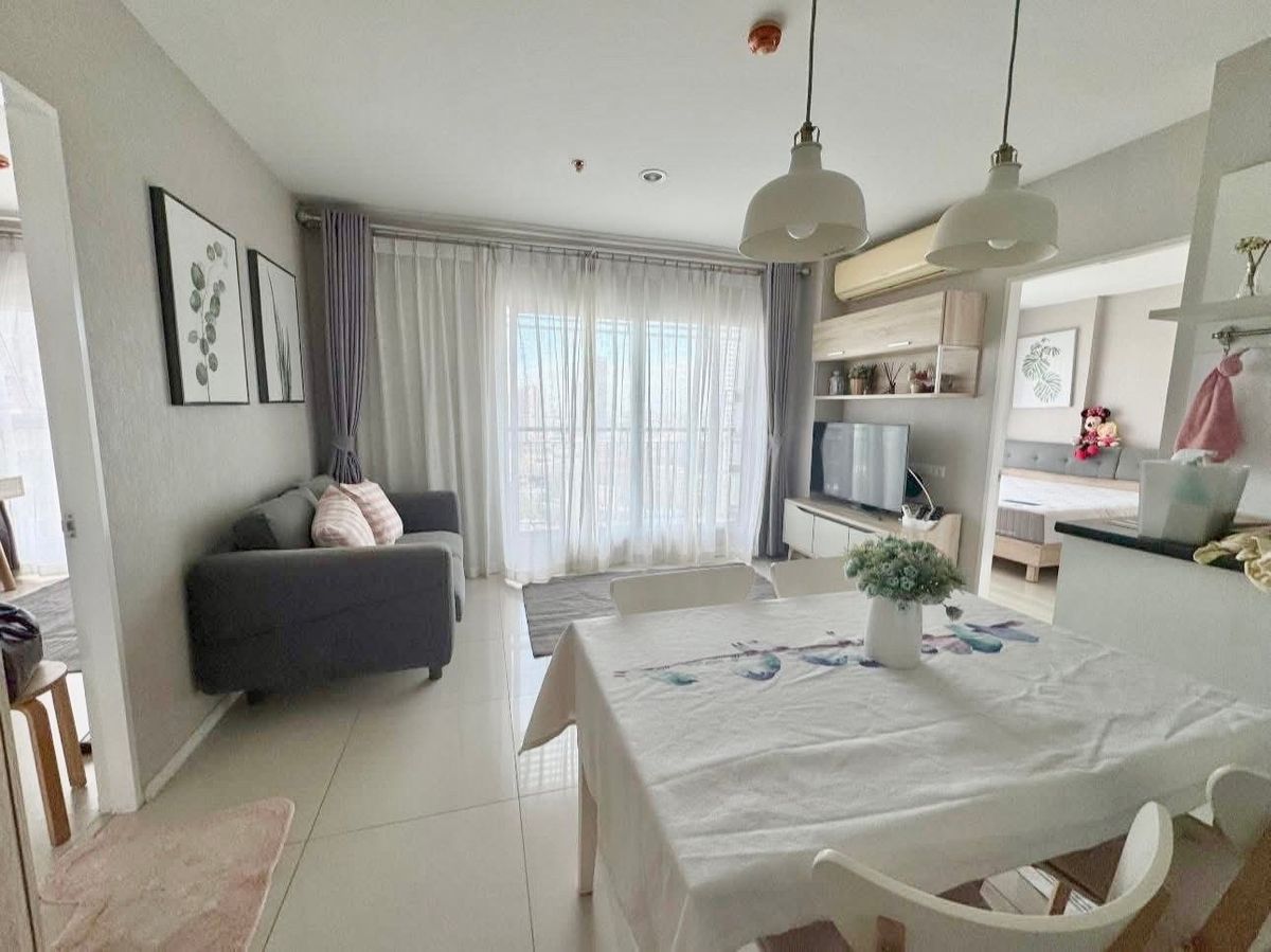 ให้เช่าคอนโดอ่อนนุช อุดมสุข : Aspire 48 (2beds 2baths)🔥ถูกสุดในตึก🔥
