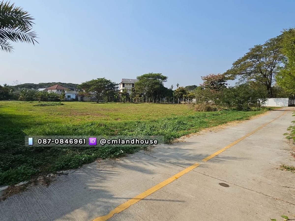 For SaleLandChiang Mai : Land 2-2-03 Rai (1,003 sq.w.), 18,000 sq.w., Pimuk Village 4  Near Central Phase 4 km near the Ring Road 1.5 km, near Payap University 2 km.