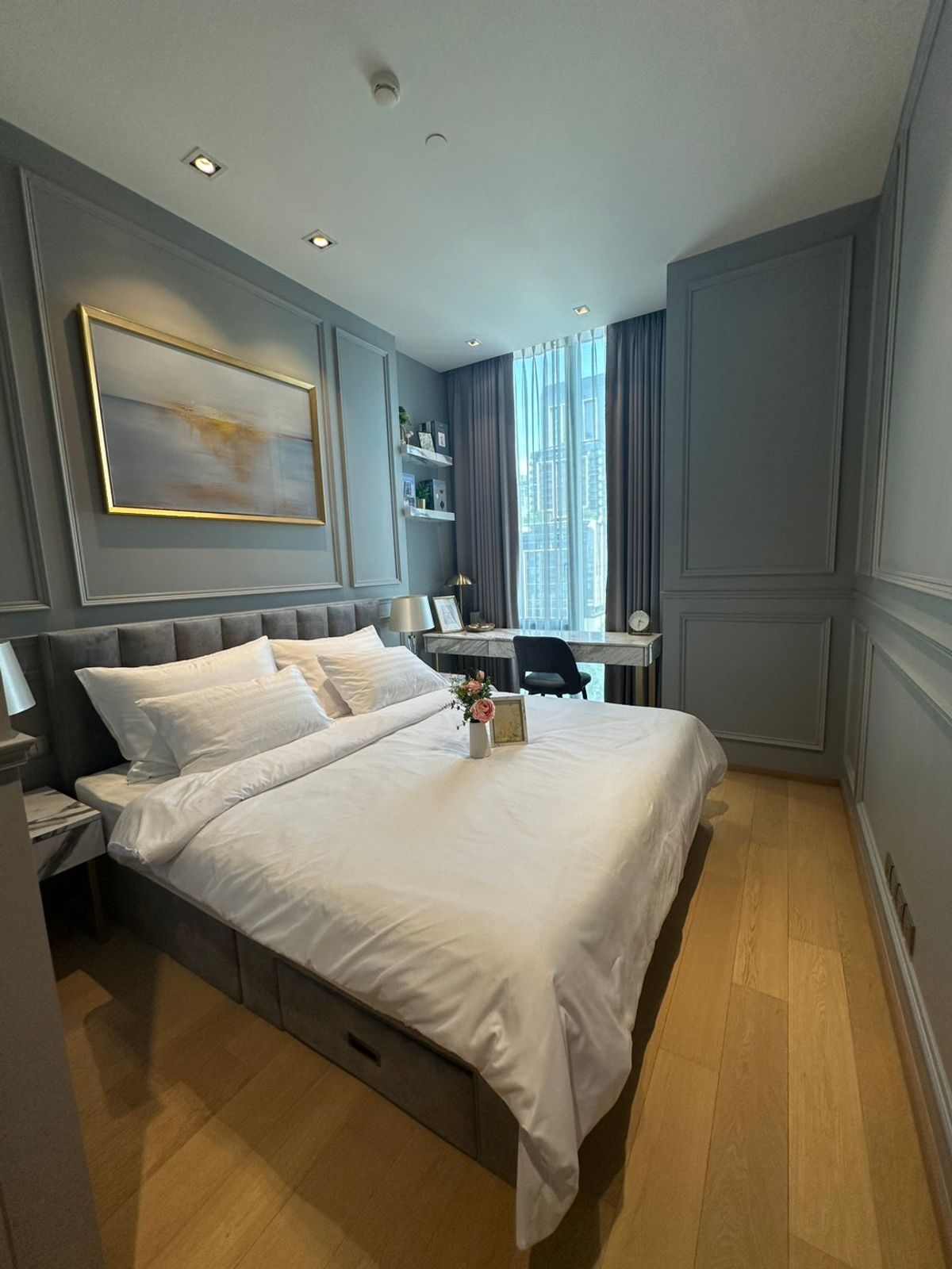 For RentCondoWitthayu, Chidlom, Langsuan, Ploenchit : For Rent 28 CHIDLOM // 1B1B // 55 SQ.M