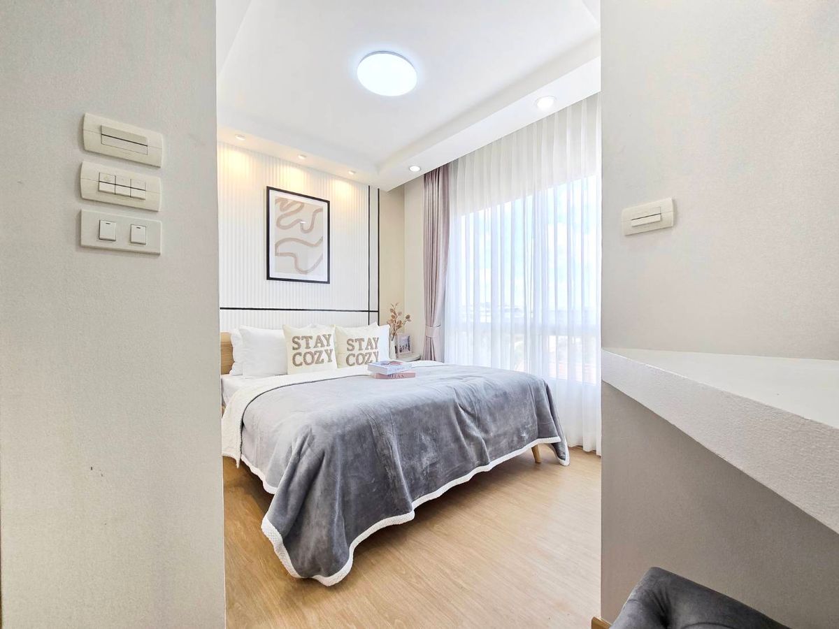 For SaleCondoChokchai 4, Ladprao 71, Ladprao 48, : ✨️ Corner room .. pay lighter than rent! Get a wide room with a house with a condo on a golden location near MRT and Central Ladprao.