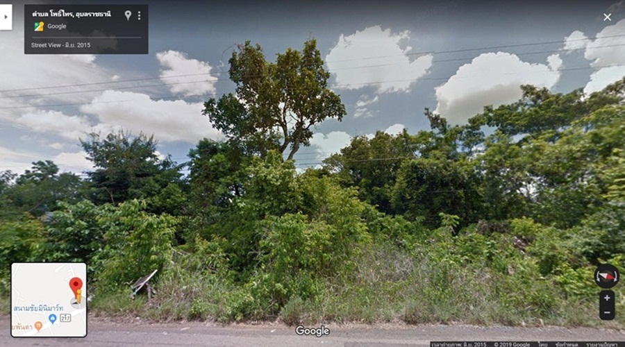 ขายที่ดินอุบลราชธานี : ขายที่ดิน 4 ไร่ ใกล้ถนนสถิตย์นิมานกาล อ.พิบูลมังสาหาร อุบลราชธานี