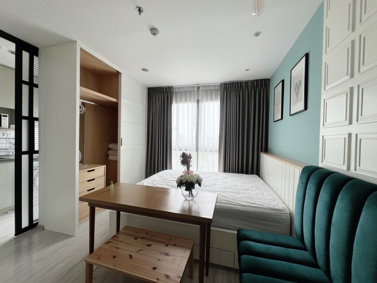 For RentCondoBangna, Bearing, Lasalle : Rent 1 bedroom, high -ranking bedroom, beautiful view!