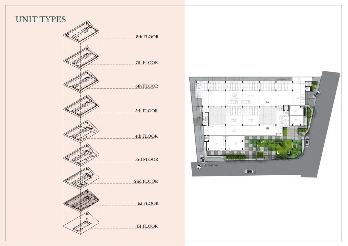 For SaleOfficeSukhumvit, Asoke, Thonglor : 949 Nebloid / 8 floors (sell), 949 Neighborhood / 8 - Storey (For Sale) Palm869